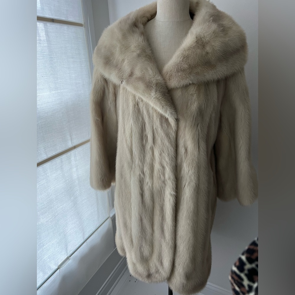 Vintage mink coat 3/4 length